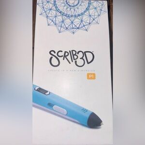 NEW, unopened. Scrib3D P1 3D Printing Pen